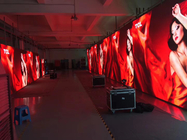 Ângulo de visão largo painéis de exibição de vídeo conduzidos, tela conduzida 500*1000mm da cortina da fase