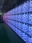 Exposição de diodo emissor de luz interna da cor completa de 4M*3M, taxa alta video do IP da definição 43 das exposições de parede